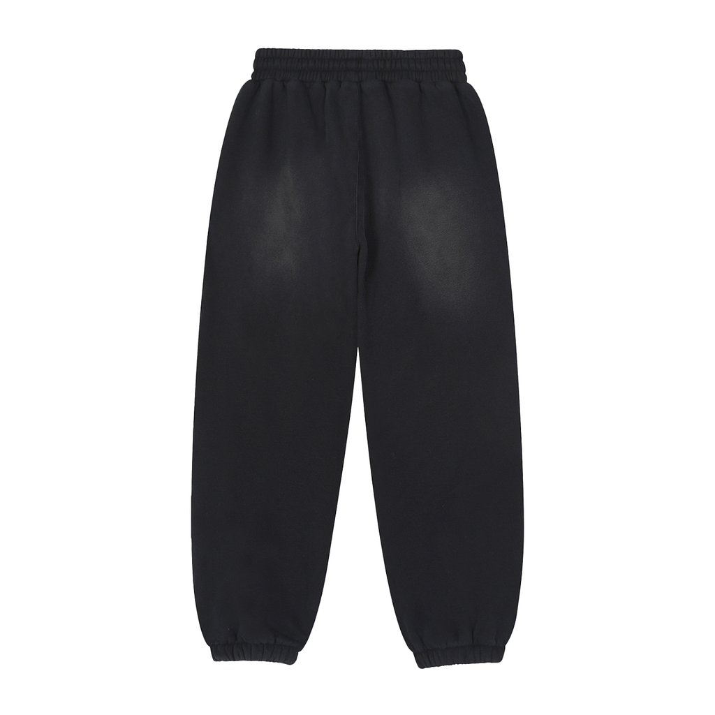 Risky Love Blacxk Vintage Washed Fleece Jogger Sweatpants