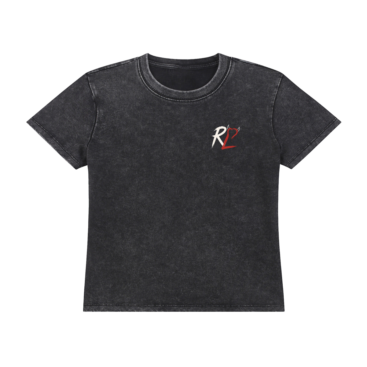 Womens I Took the Risk Vintage Wash Drop Shoulder T-shirt