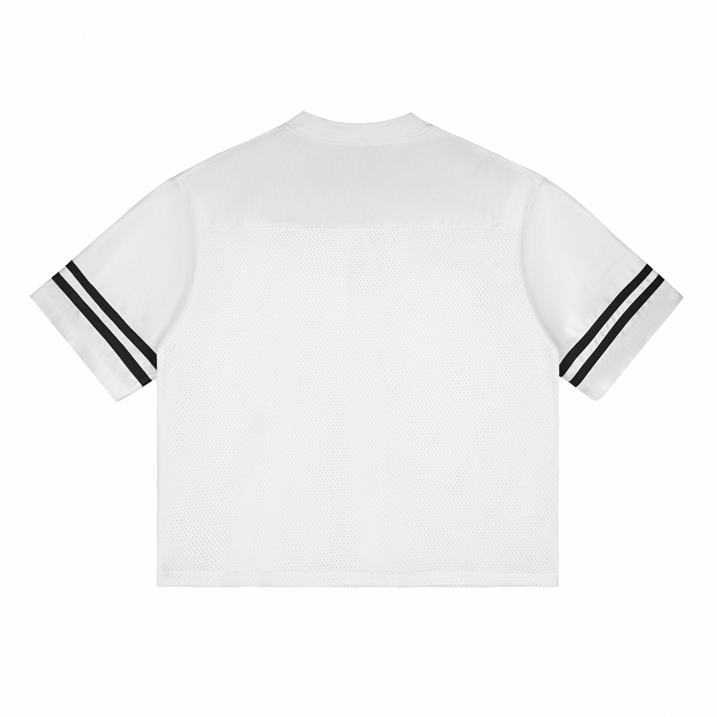 Risky Love Heart Flamed Taped Mesh T-Shirt