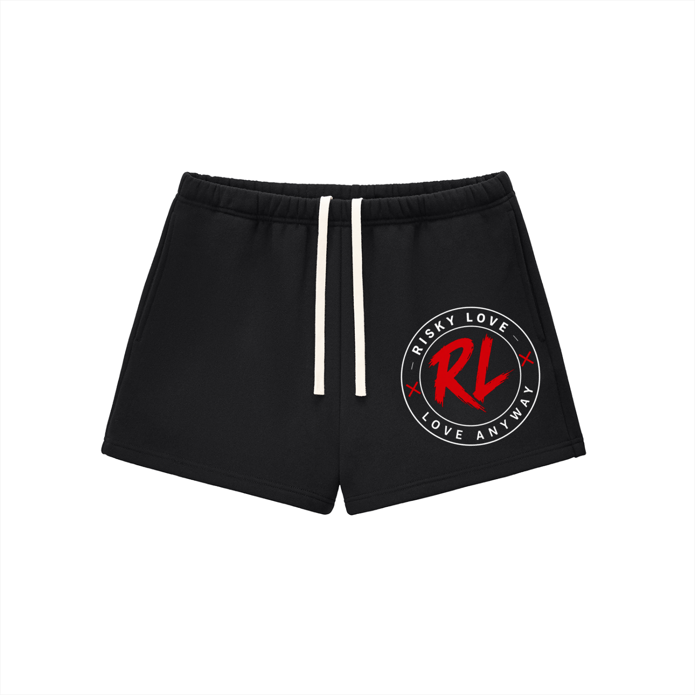 Women's Love Anyways Essential Fleece Drawstring Sweatshorts