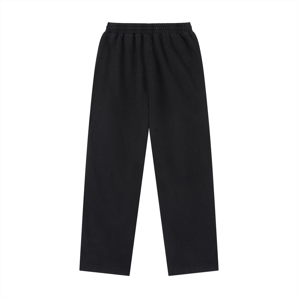 Women's Risky Love Flamed Heart Vintage Washed Drawstring Sweatpants