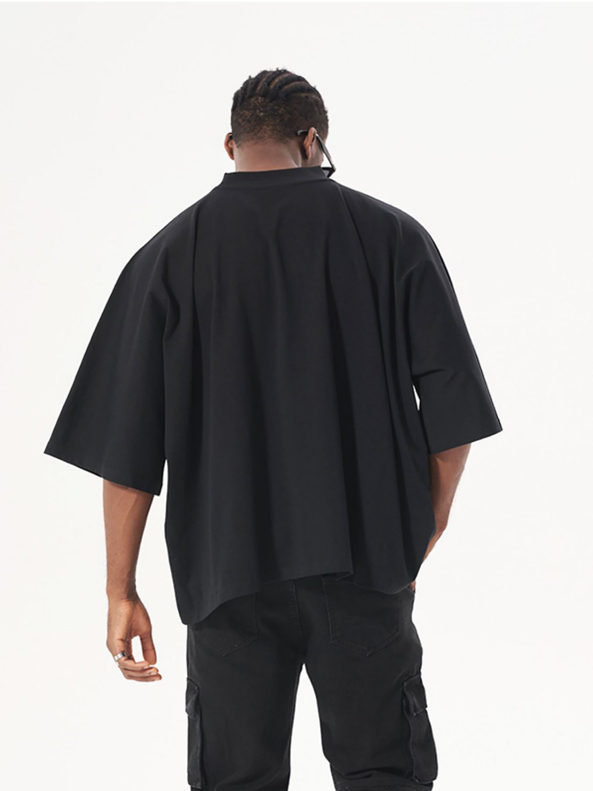 Risky Heart Flamed Oversized One-Piece Boxy T-Shirt