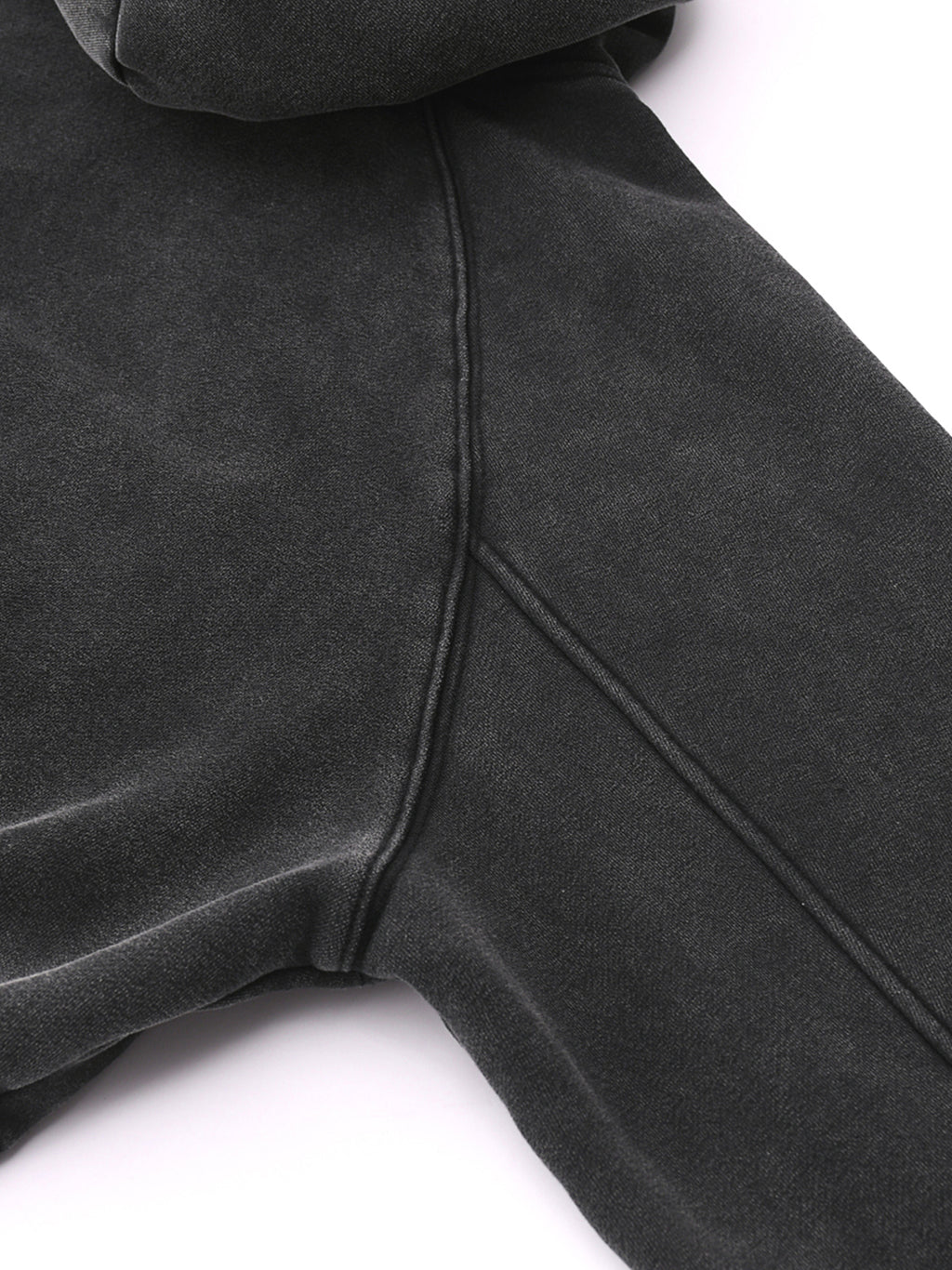 Women's Risky Love Tail Combo Snow Washed Cropped Hoodie
