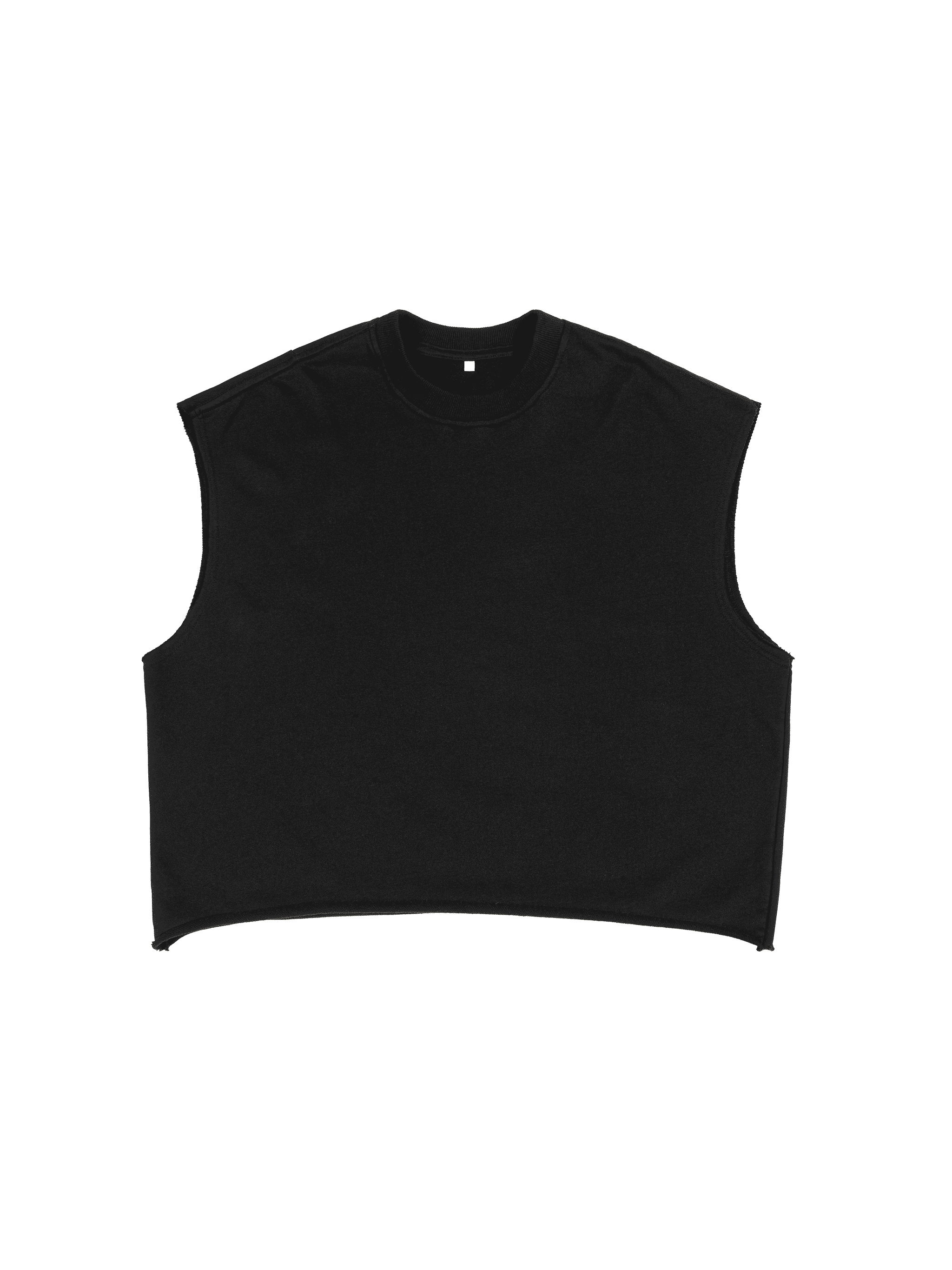 Emotionally Reckless Heart Tail Combo French Terry Boxy Tank Top