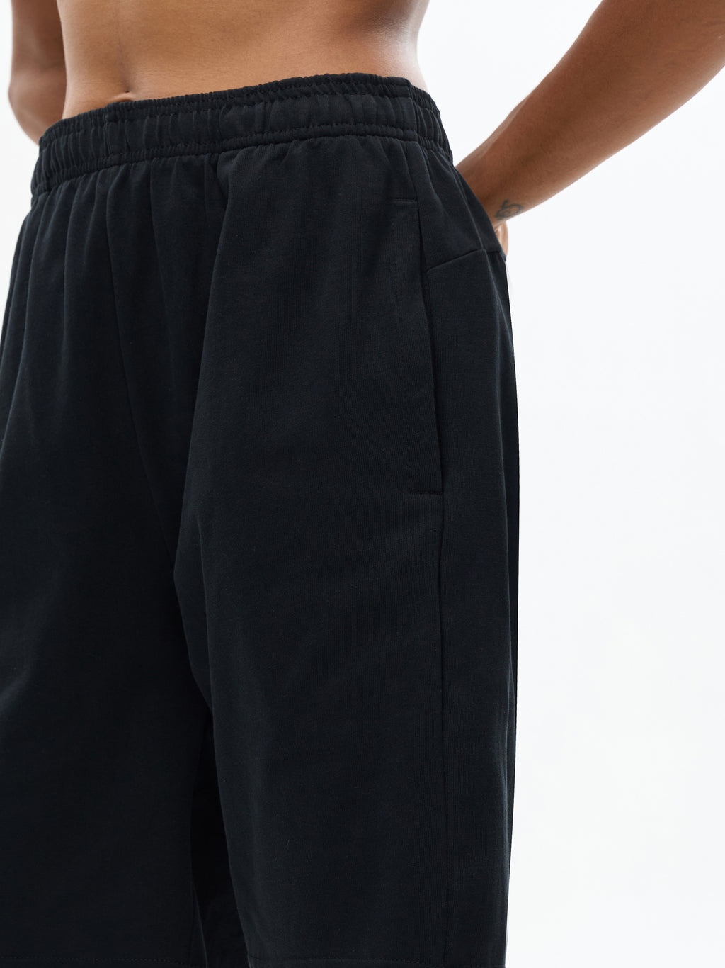 Unisex Risky Love Heart Tail Essential Heavyweight Cotton Shorts