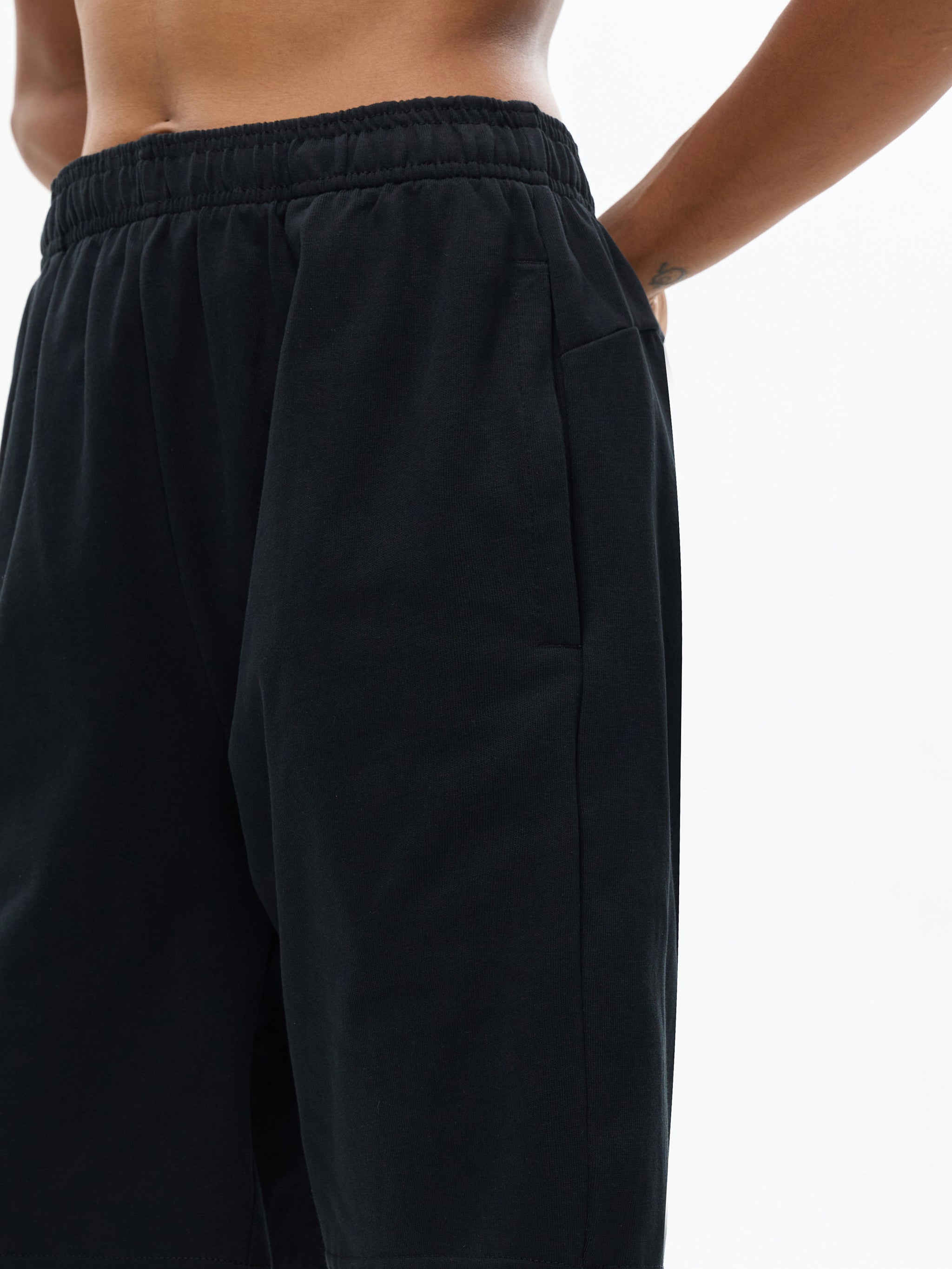 Unisex Risky Love Heart Tail Essential Heavyweight Cotton Shorts