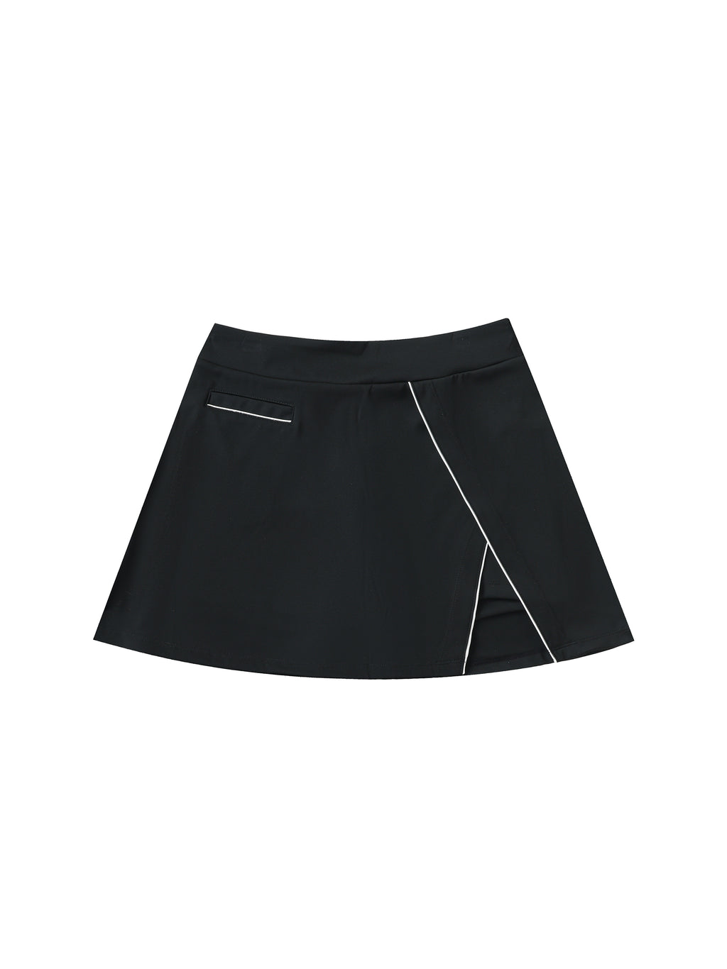 Women Love Anyways High-Waist Pocketed A-Line Skirt