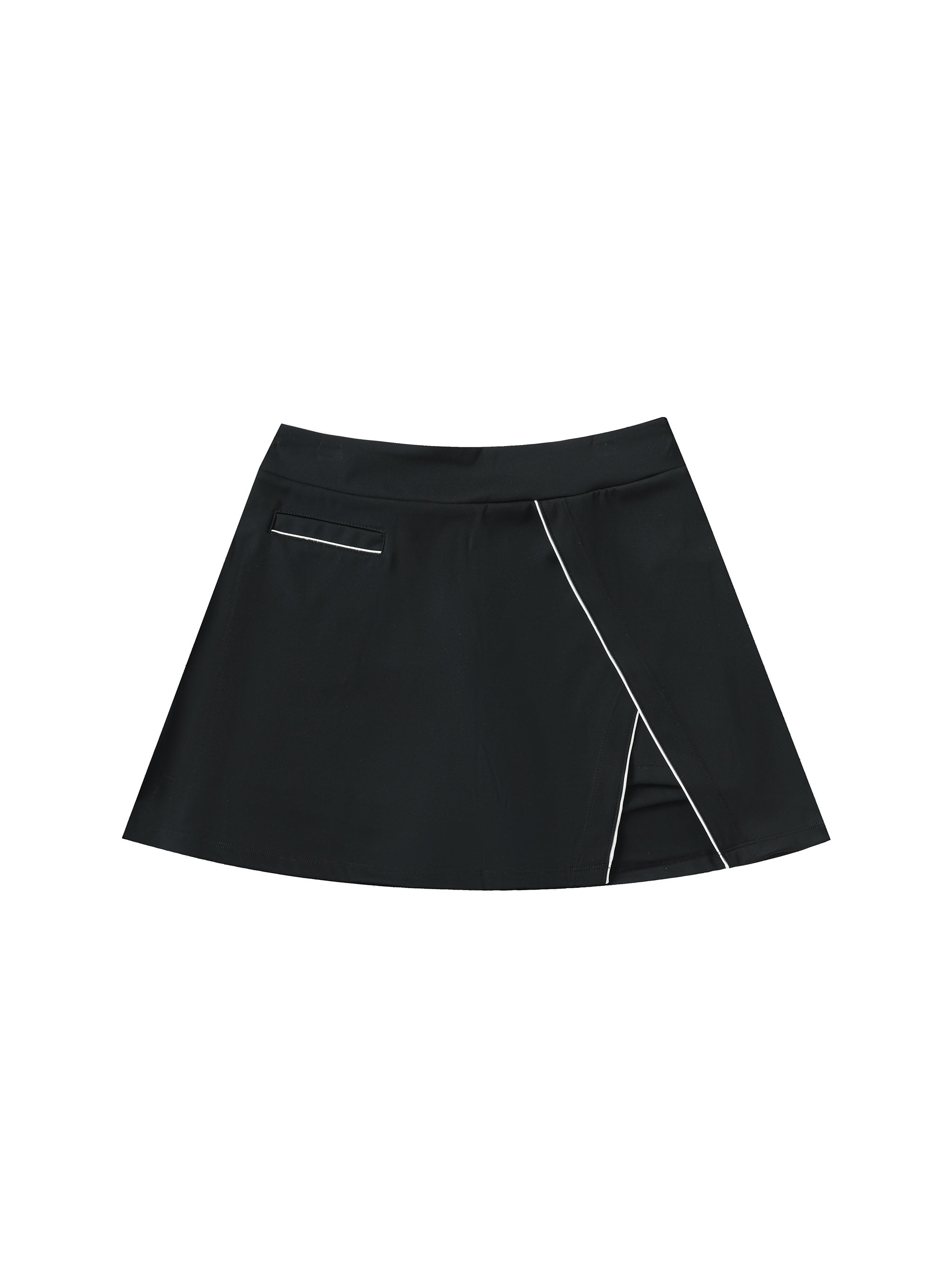 Women Love Anyways High-Waist Pocketed A-Line Skirt