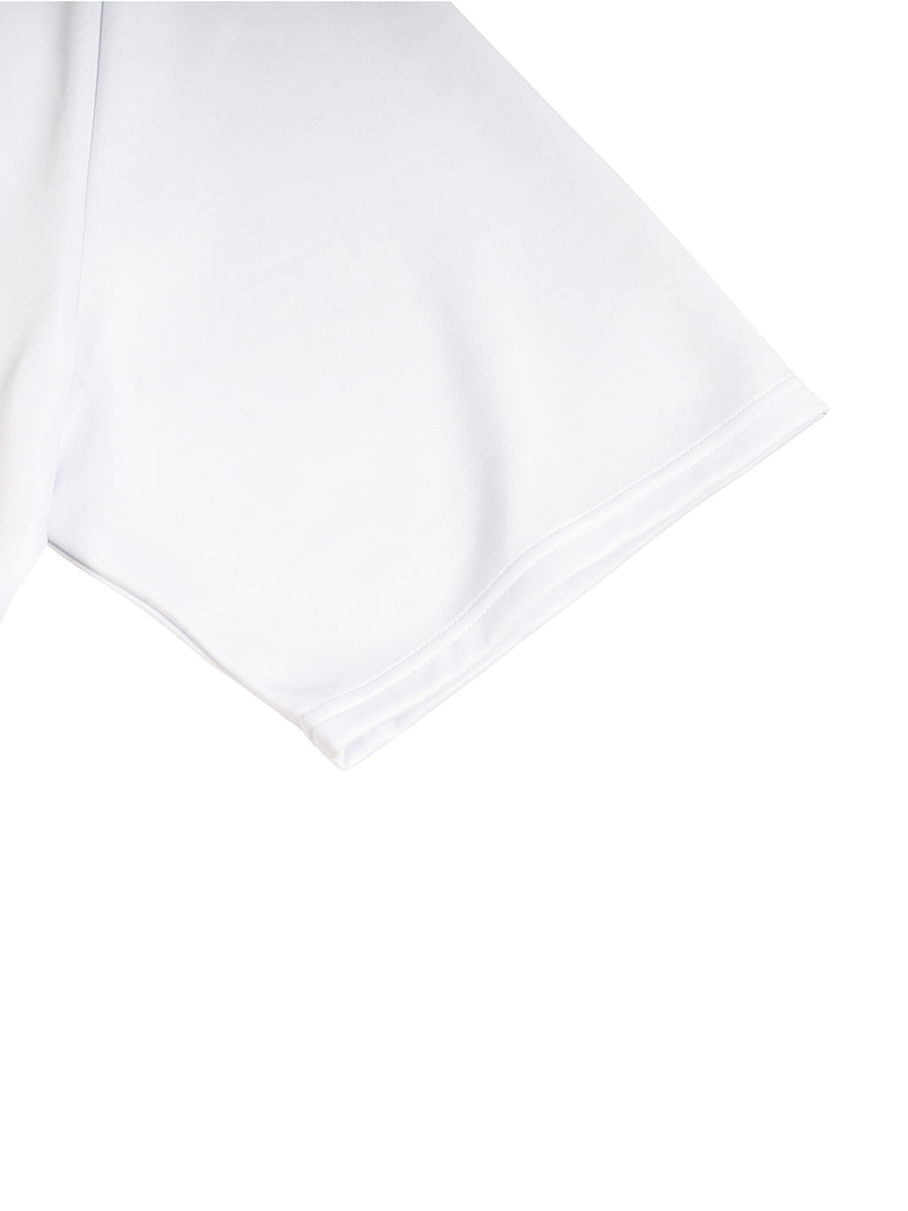 Risky Love Heart Tail Contrast Lapel Collar Boxy T-Shirt