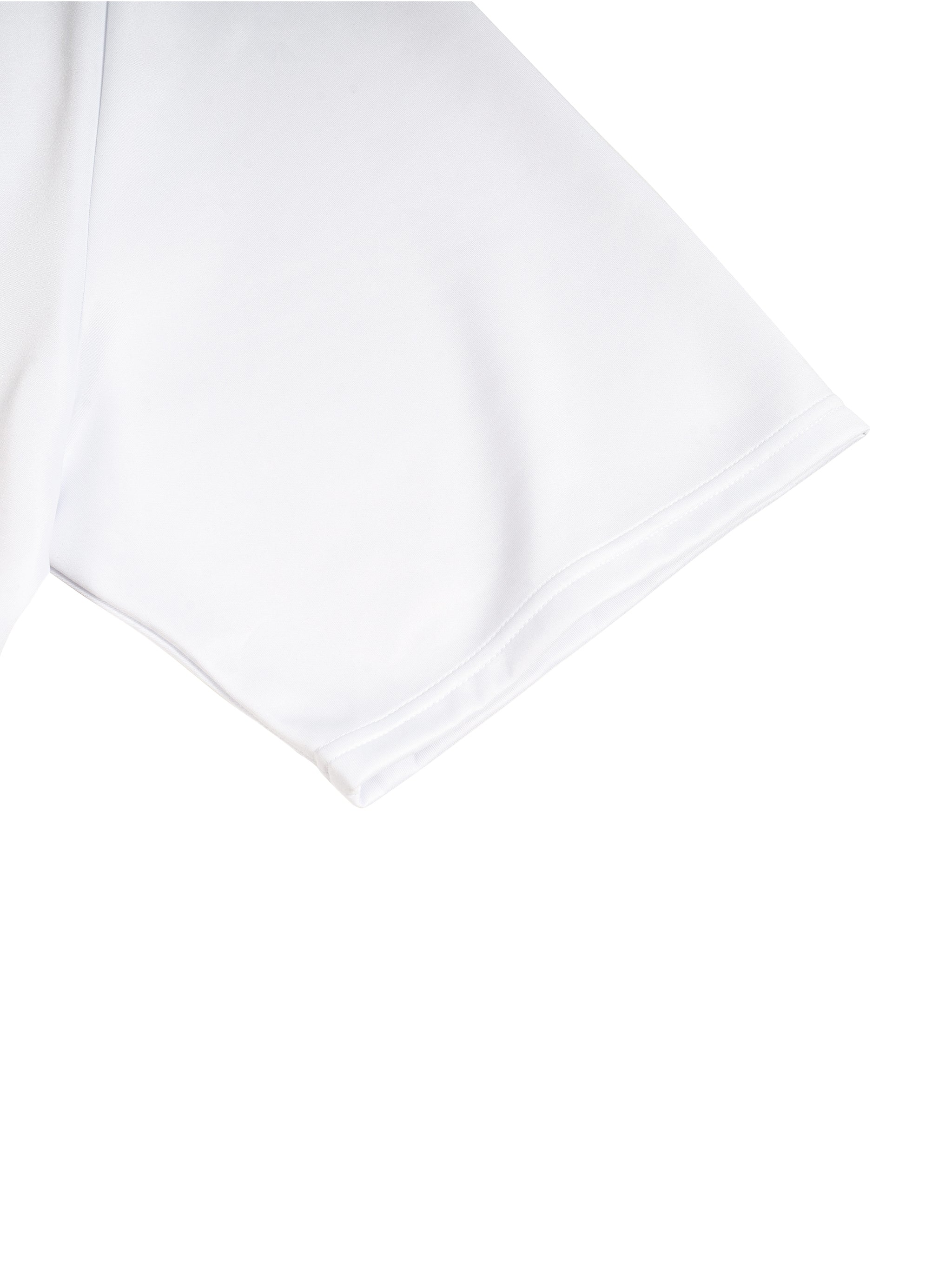 Risky Love Heart Tail Contrast Lapel Collar Boxy T-Shirt